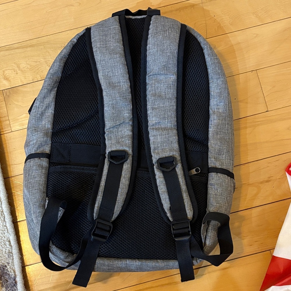 Gray Backpack / Computer bag - Picture 2 of 3